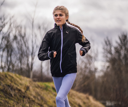 Sports company PUMA has signed a partnership agreement with German long-distance runner Konstanze Klosterhalfen, who will wear the company’s performance running products starting at the first Diamond League event in Doha on May 5. (Photo: Business Wire)