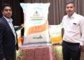 From left Shanmugam Sambanthan, Novozymes India Commercial Head of Agriculture and Mr. Madan Mohan Pandey, MD of Zuari FarmHub Ltd.