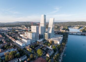 Werkareal von Südwesten