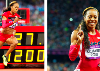 “In sport, you have to be patient, set realistic goals,” says Richards-Ross