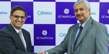 Chaitanya Sarawate, President & CEO, GE HealthCare South Asia and Managing Director, Wipro GE Healthcare; Manikandan Bala, Senior Vice President, TIMEA & Asia Pacific and Managing Director, India & South Africa, Elekta