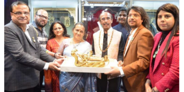 Shiv Narayan Jewellers unveils ‘Shri Ananth Padmanabhaswamy’ at IIJS 2023