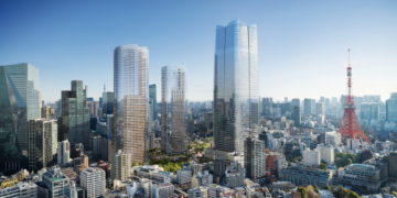Panoramic View(Day)1 © DBOX for Mori Building Co., Ltd - Azabudai Hills (Graphic: Business Wire)