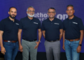 L-R Thomas Muthoot John, Head of Strategy, Muthoot FinCorp ONE, Thomas John Muthoot, Chairman & Managing Director of Muthoot FinCorp Ltd (MFL), Thomas George Muthoot, Promoter- Director, Muthoot FinCorp Limited & Chandan Khaitan, Chief Executive Officer, Muthoot FinCorp ONE