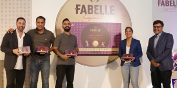 (From L – R) Andy Allen, Australian Food Critic and TV Presenter, Waqar Younis - Pakistani cricket coach, commentator and former cricketer, Dinesh Karthik - Indian professional cricketer and Commentator, Lisa Sthalekar – Australian cricket commentator, Former Cricketer and Captain of the Australia women's national cricket team and Rohit Dogra, Chief Operating Officer – Chocolates, Coffee, Confectionary & New Category Development Foods Division, ITC Limited