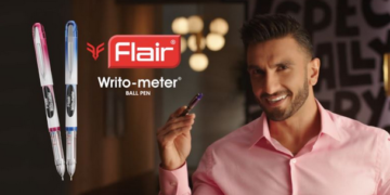 Bollywood Superstar Ranveer Singh seen in 'Likh ke du kya' TVC campaign by Flair Writing Industries Limited (FWIL)Source Name: Flair Writing Industries Limited