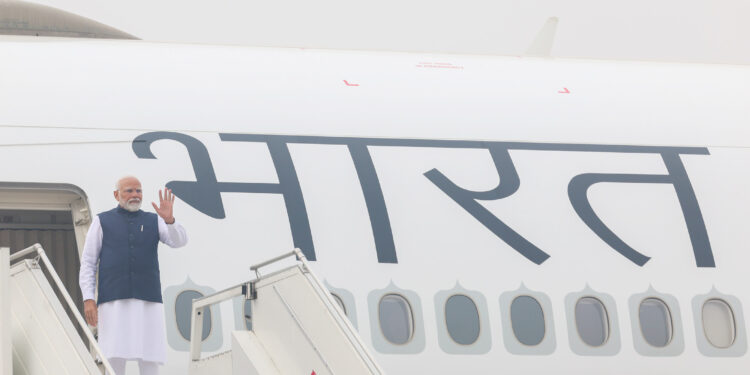 PM departs from New Delhi for United Arab Emirates (UAE) on February 13, 2024.