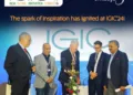 Claude Smadja, President, Smadja & Smadja, Amreesh Kher, Chief Business Officer- Insurance, Tata Digital, Ralph Voltmer, Partner Head of India Practice, Covington & Burling , USA, Jonas Brunschwig, CEO, Swissnex, Sanjeev Gupta, Chief Executive Officer, Karnataka Digital Economy Mission (KDEM), India.